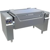 MKN gas kantelbare braadpan met onderbouw 17 kW, 75 liter, 2/1GN