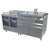 MKN friteuse K&Ouml;LN met FrySafe, 42 kW, uitschepsysteem links