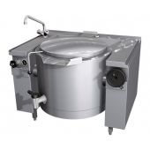 MKN kantelbare snelstoomketel 100 liter, handmatig kantelbaar