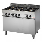 Modular Gas 6-pits fornuis - gas oven