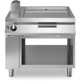 Modular Roc 1100 1000 mm gas bakplaat chroom open