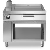 Modular Roc 1000 mm 1100 gas bakplaat glad staal open kabinet
