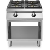 Modular Roc 1100 gaskooktafel 4-pits emaille open R110/80PCGB/A
