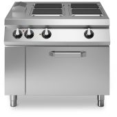 Modular Roc 1100 elektrisch fornuis 4-pits met elek. oven R110/100CFEQ