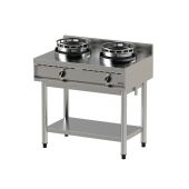 Nayati woktafel - NGER 9-60, 2 wokbranders