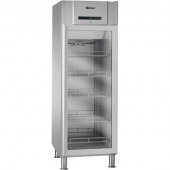 Gram COMPACT KG 610 RH 60HZ LM 5M glasdeur koelkast 2/1 GN - RVS