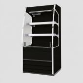 NordCap impuls wandkoeling MERCURY 071 H 1424 M1 BLACK