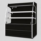 NordCap impuls wandkoeling MERCURY 100 H 1424 M1 BLACK