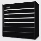 NordCap wandkoeling ALASKA 150 SLIM ENERGY BLACK