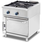 NTGas fornuis MOB/01-1P-T+F 900 1 brander