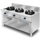 NTGas standaard Aziatisch wok fornuis MOB/03-3V-WA 3 branders