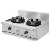 NTGas standaard Aziatisch wok tafelmodel fornuis PAV/02-2C-WA