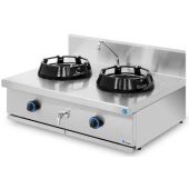 NTGas standaard Aziatisch wok tafelmodel fornuis PAV/02-2C-WL