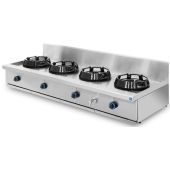 NTGas standaard Aziatisch wok tafelmodel fornuis PAV/04-4C-WA