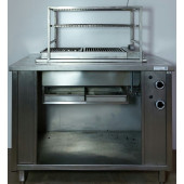 Occasion gasgrill met open onderkast