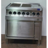 Occasion MKN 4-plaats elektrisch fornuis met oven