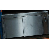 Occasion Roeder bordenwarmkast 140/70, RVS bovenblad