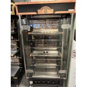 Occasion Ubert gas rotisserie FF 26 met glazendeur