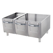 Maxima Premium Onderstel - Driedubbel - 90 cm Diep - met Deuren