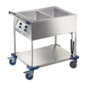 Outlet B.PRO Bain-marie wagen  2 x 1/1 GN