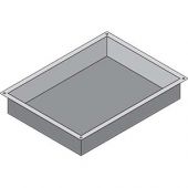 Rational graniet ge&euml;mailleerde bak - 1/2 GN 20 mm. diep