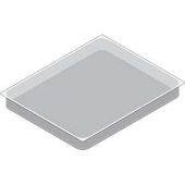 Rational RVS bak - 1/1 GN 40 mm. diep