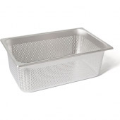 Rieber RVS geperforeerde gastronorm bak - zonder grepen - 1/1 GN - 190 mm. - 11194