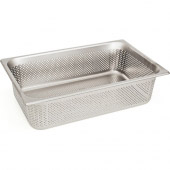 Rieber RVS geperforeerde gastronorm bak - zonder grepen - 1/1 GN - 90 mm. - 11094