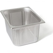 Rieber RVS geperforeerde gastronorm bak - zonder grepen - 1/2 GN - 190 mm. - 12194