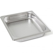 Rieber RVS geperforeerde gastronorm bak - zonder grepen - 1/2 GN - 55 mm. - 12054