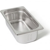 Rieber RVS geperforeerde gastronorm bak - zonder grepen - 1/3 GN - 100 mm. - 13104