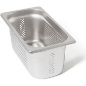 Rieber RVS geperforeerde gastronorm bak - zonder grepen - 1/3 GN - 150 mm. - 13154