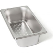 Rieber RVS geperforeerde gastronorm bak - zonder grepen - 1/3 GN - 55 mm. - 13054
