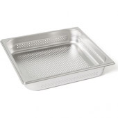 Rieber RVS geperforeerde gastronorm bak - zonder grepen - 2/3 GN - 65 mm. - 23064