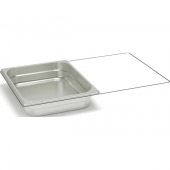Rieber RVS gesloten gastronorm bak - zonder grepen - 1/2 GN - 150 mm. - 12150