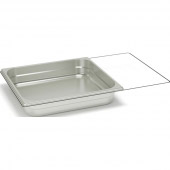 Rieber RVS gesloten gastronorm bak - zonder grepen - 2/3 GN - 100 mm. - 23100
