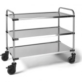 Rieber RVS serveerwagen - SW-1050 RL-3M