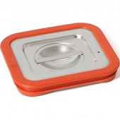 Rieber RVS steekdeksel - waterdicht - 1/9 GN - 195