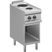 Roeder 2-plaats elektrische kooktafel - staand model BK7MPR74A