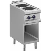 Roeder 2-plaats elektrische kooktafel - staand model BK7MPQ74A