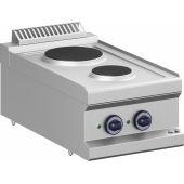 Roeder 2-plaats elektrische kooktafel - tafelmodel BK7MPR74T