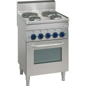 Roeder 4-plaats elektrisch fornuis met elektrische oven, BE06603013
