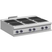 Roeder 6-plaats elektrisch kooktafel - tafelmodel BK9PQ912T