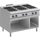 Roeder 6-plaats elektrische kooktafel - staand model BK9PQ912A