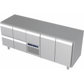 Roeder Acer koelwerkbank - 5 secties - 2x 2 lade, motor+lade, 2x deur