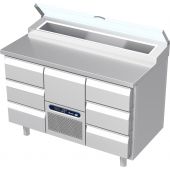 Roeder Acer saladi&euml;re - 3 secties - 3 lade | motor + lade | 3 lade
