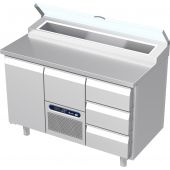Roeder Acer saladi&euml;re - 3 secties - deur | motor + lade | 3 lade