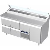Roeder Acer saladi&euml;re - 4 secties - 2x 2 lade | motor + lade | deur