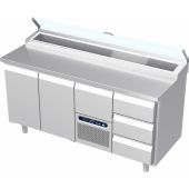 Roeder Acer saladi&euml;re - 4 secties - 2x deur | motor + lade | 3 lade