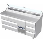 Roeder Acer saladi&euml;re - 4 secties - 2x 3 lade | motor + lade | 3 lade
